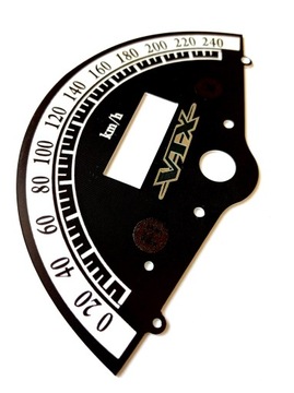 tarcze zegary do licznika HONDA vtx 1800 MPH=KM/H