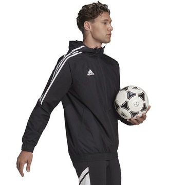 Kurtka męska adidas Condivo 22 All-Weather Jacket czarna H21268 2XL