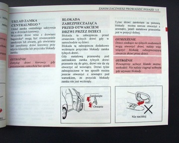 DAEWOO Nubira I (02.1999) - Instrukcja Obsługi