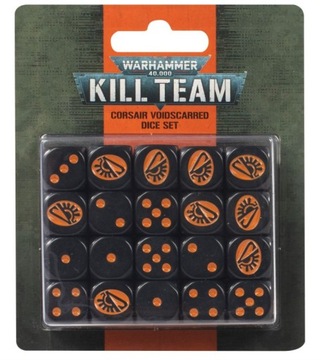 KILL TEAM: CORSAIR VOIDSCARRED DICE SET