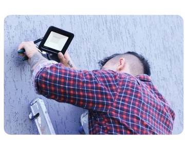 МОЩНЫЙ СВЕТОДИОДНЫЙ НАРУЖНЫЙ СВЕТИЛЬНИК С РЕФЛЕКТОРОМ ДЛЯ ГАРАЖА 10ВТ