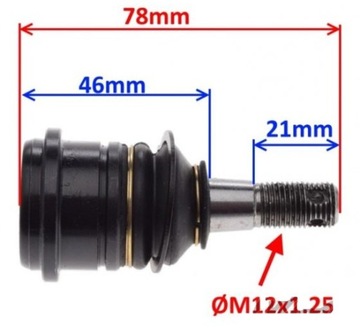 SWORZEŃ WAHACZA DOLNEGO Quad Bashan 200/250cc OEM!