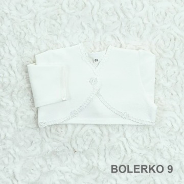 Вершкове Болеро Для Хрещення для дівчинки B9 68 Angelino