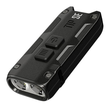 Latarnia brelok Nitecore TIP SE (USB Type - C), czarna