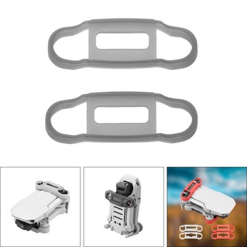 Защитный держатель пропеллера из 2 частей для Mini 2 Drone Beam Paddle, серый
