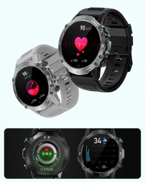МУЖСКИЕ СМАРТЧАСЫ AMOLED 466x466 ЗВОНКИ PL
