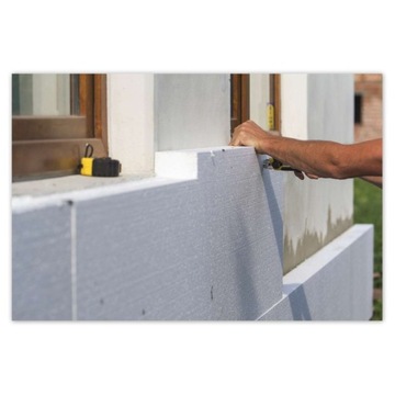 Plakaty 90x60 Ocieplenie styropianem