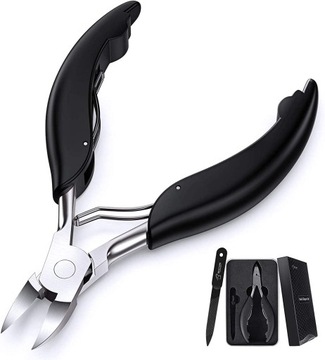 ЩИПЦЫ ДЛЯ ВРАСТАНИЯ ТВЕРДЫХ ТВЕРДЫХ НОГТЕЙ + ПИЛКА + ЧЕХОЛ