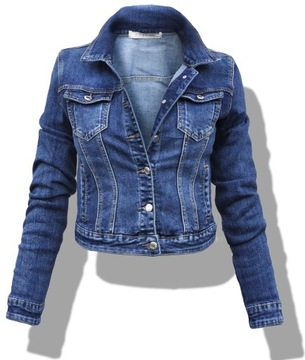 #LG537_____ Женская джинсовая куртка Katana Jeans _ XL