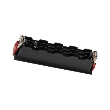 MIDI Встраиваемый светодиодный светильник 1 черный Nowodvorski 10062 + БЕСПЛАТНАЯ ткань