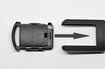 КОРПУС ДИСТАНЦИОННОГО КЛЮЧА ДЛЯ OPEL CORSA MERIVA COMBO TIGRA 2x МИКРОПЕРЕКЛЮЧАТЕЛЬ