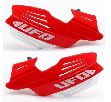 UFO HANDGUARDS VULCAN RED/WHITE (С ФУРНИТУРОЙ)