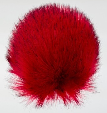 ПОМПОН ДЛЯ ЭКО МЕХОВОЙ ШАПКИ, ЛИСА, 12СМ, 52 цвета