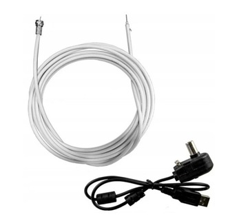 Походная телевизионная антенна DVB-T2 для прицепов, кемперов, с питанием от USB A8S