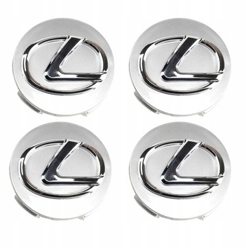 DEKIELEK KAPSEL FELG 62MM LEXUS KOMPLET 4 SZT