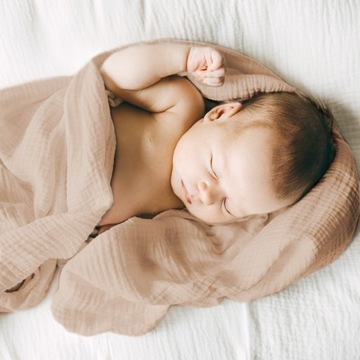 Pieluszki muślinowe bawełniane miękkie 3 sztuki Babyono 348/07 gołębi