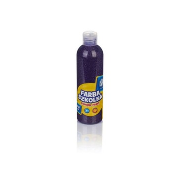 Farba szkolna ASTRA FIOLETOWA 250ml BROKATOWA