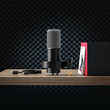 ДИНАМИЧЕСКИЙ МИКРОФОН FIFINE K688 USB XLR ДЛЯ КОМПЬЮТЕРНОЙ РАДИОСТУДИИ PRO+