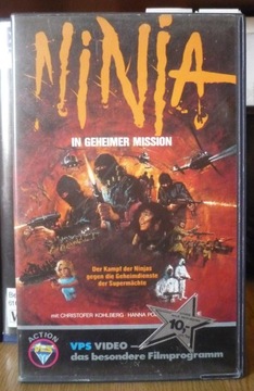 NINJA IN GEHEIMER MISSION , VHS