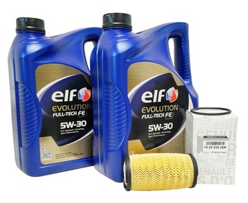 ELF 5W30 10L FILTR OLEJU RENAULT MASTER III 2.3DCI