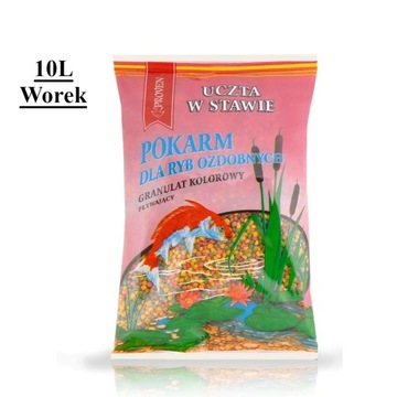 Granulat Proven Uczta w Stawie Kolorowy 10L Worek