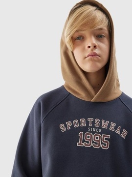 СВИТШОТ С КАПЮШОНОМ 4F ДЛЯ МАЛЬЧИКОВ AW23M651