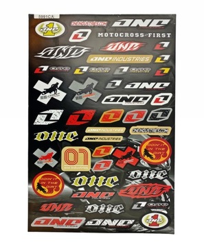 NAKLEJKI TUNING MIX 44,5X31,5CM DO QUADA MOTOCYKLA