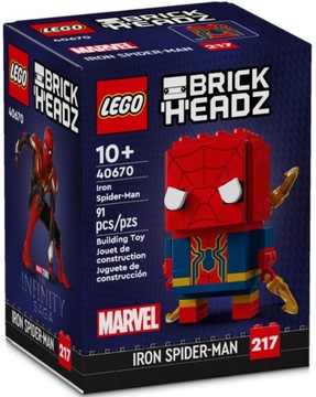 LEGO 40670 BrickHeadz - Iron Spider-Man NOWY