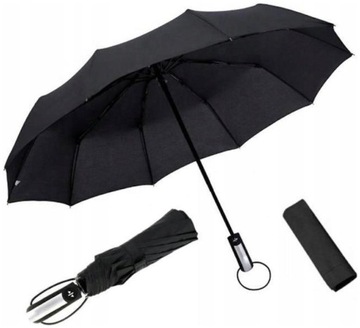 Mocna Automatyczna Parasolka Włókno Automat Parasol Mocny