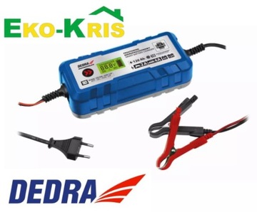 Prostownik mikroprocesorowy, ładowanie akumulatora, DEDRA DEPM019LFP