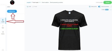 KOSZULKA MĘSKA PREZENT ZAPROJEKTUJ SAM KREATOR