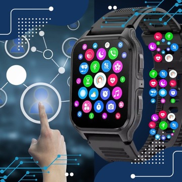 Мужские умные часы PL 300 мАч Bluetooth Call!! СМАРТ-ЧАСЫ ПРО + ФОЛЬГА