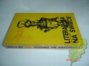 LITERATURA NA ŚWIECIE 1985 NR 11 (172)