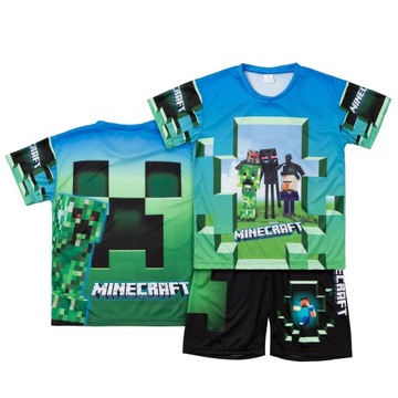 Strój / komplet dziecięcy MINECRAFT M2 rozm. 134