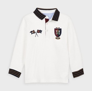 MAYORAL 4136 KOSZULKA POLO DŁUGI RĘKAW r.92
