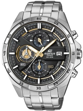 Zegarek męski CASIO EDIFICE CHRONOGRAPH stalowy