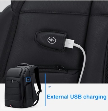 Plecak ROWE R-5076 na laptopa 15,6 16,4 z USB