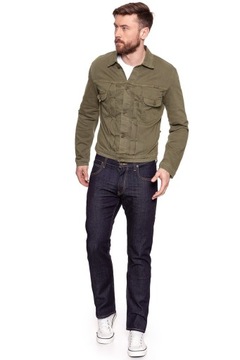 Męska kurtka jeansowa Wrangler PLEATED JACKET S