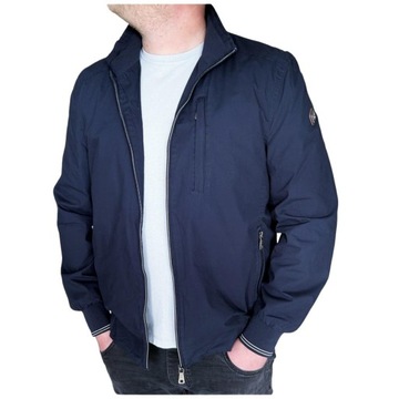 4XL LETNIA KURTKA MĘSKA 100% BAWEŁNA GRANAT 4XL