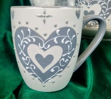 КРУЖКА ЗИМНЕЕ СЕРДЦЕ 200МЛ