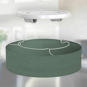 ПОТОЛОЧНЫЙ СВЕТИЛЬНИК - ПОТОЛОЧНЫЙ - СЕРЫЙ - 2x E27 - КОРИДОР