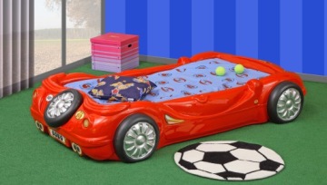 Кровать Бобо, красный