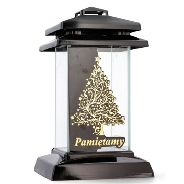 Znicz SZ prosty złoty wz.19 choinka 28cm