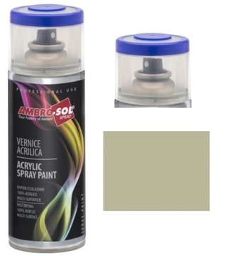 SPRAY SZARY LAKIER AKRYLOWY SZARY BEŻOWY RAL7032
