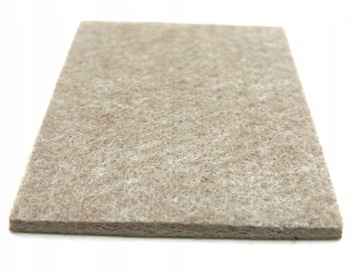 PODKŁADKI FILCOWE BEŻOWE SAMOPRZYLEPNE 20 x 20 cm