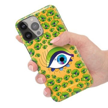 ETUI do iPHONE 13 PRO MAX Kwiaty HIPPIE TIME Wzory