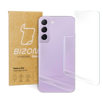 Folia na tył do Galaxy S22, Bizon Hydrożel 2 sztuki