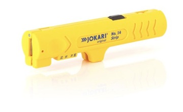 JOKARI Nóż do ściągania izolacji 14 Flat 30140