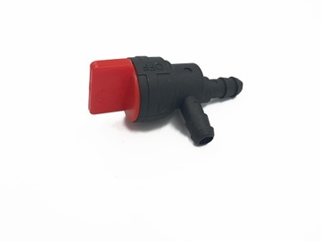 Топливный кран для газонокосилки трактора со шлангом 8 мм.