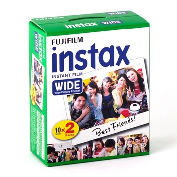 WKŁAD INSTAX WIDE 20 SZT